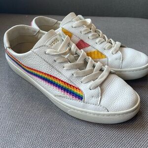 Soludos rainbow sneaker  size 7